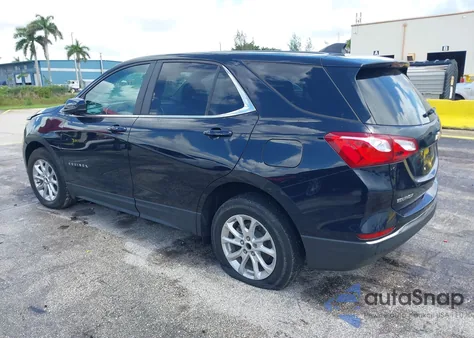 2021 Chevrolet Equinox Fwd Lt из США, поврежденный, VIN 2GNAXKEV7M6158629